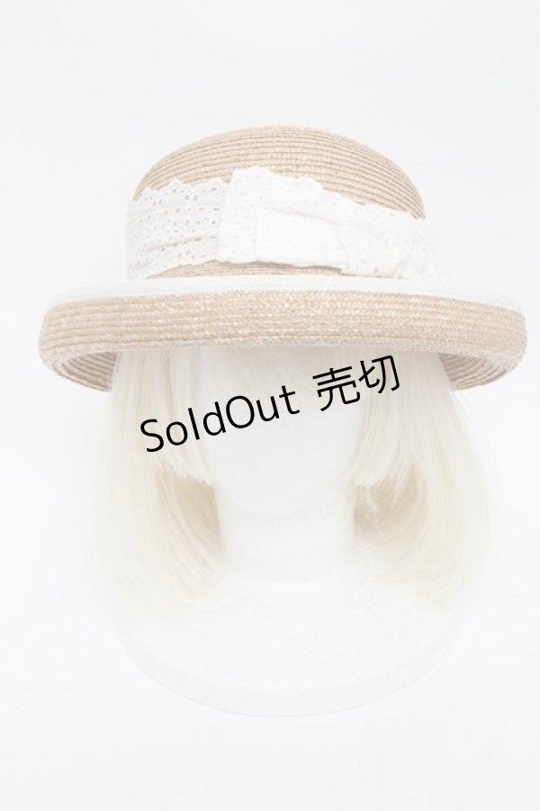 画像4: Leur Getter / HAT レースリボンハット   S-24-09-01-007-LU-AC-UT-ZS (4)