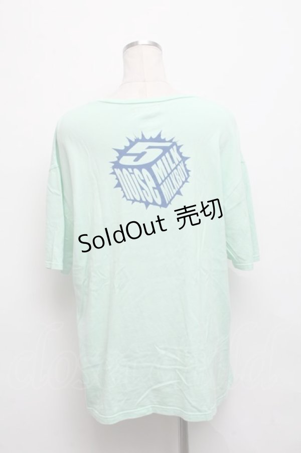 画像2: MILKBOY / 英字プリントTシャツ  グリーン S-24-09-01-032-MB-TS-AS-ZT325 (2)