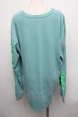画像2: LAND by MILKBOY / LAND SMILY L/S TEE  グリーン S-24-09-03-037-MB-TO-AS-ZT254 (2)
