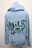 画像2: MILKBOY / ロゴptZIPパーカー  ブルー S-24-09-03-045-MB-TO-AS-ZT186 (2)