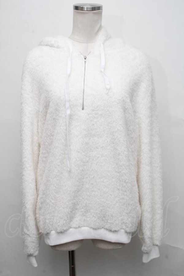 画像1: KRY CLOTHING / ボアハーフジップ  オフ S-24-09-14-027-EL-TO-AS-ZT310 (1)