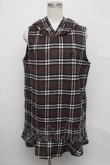 画像1: NieR Clothing / ノースリーブワンピース  ブラウン S-24-09-15-023-PU-TO-AS-ZT204 (1)