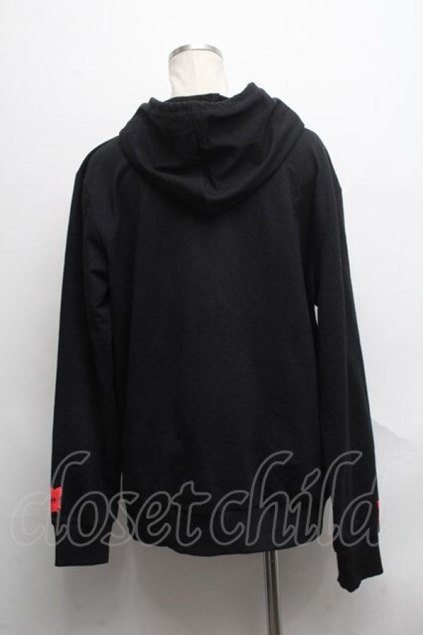 画像2: NieR Clothing / ミケシルエットパーカー  黒 S-24-09-18-017-PU-TO-AS-ZT217 (2)