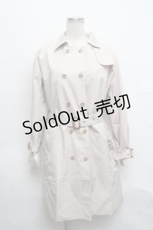 画像: 【SALE】NieR CLOTHING / トレンチコート  ベージュ S-24-09-18-037-PU-CO-AS-ZTC053