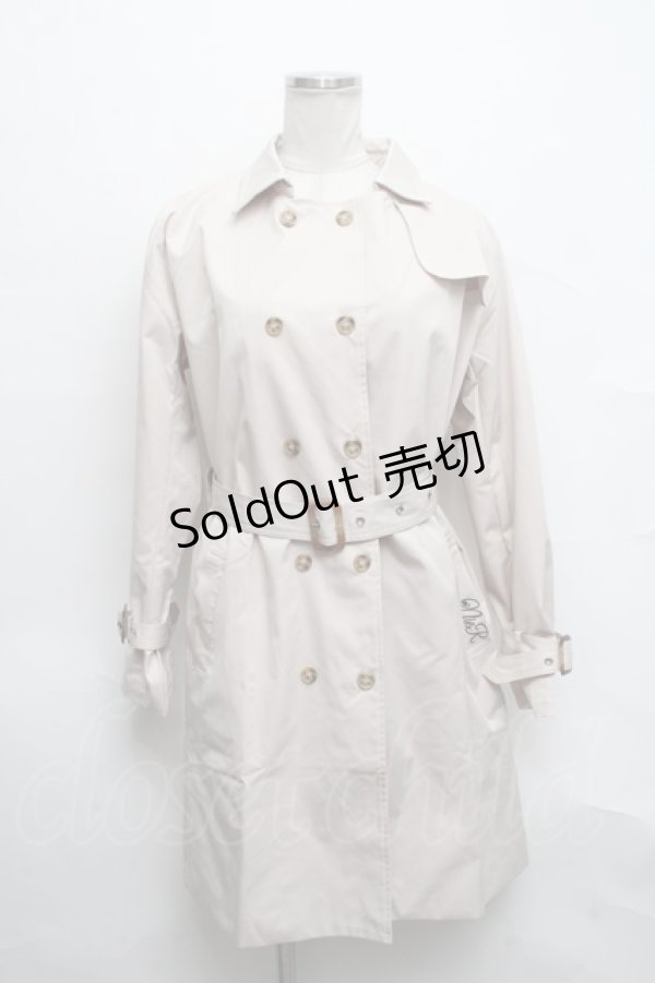 画像1: 【SALE】NieR CLOTHING / トレンチコート  ベージュ S-24-09-18-037-PU-CO-AS-ZTC053 (1)
