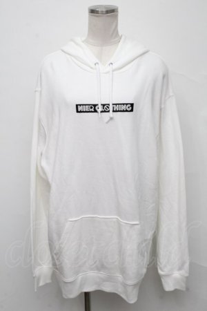 画像: NieR Clothing / プリントパーカー  白 S-24-09-19-028-PU-TO-AS-ZT240