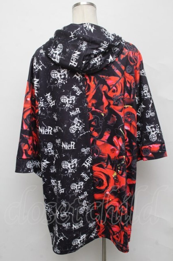 画像2: NieR Clothing / 転写パーカー   S-24-09-19-030-PU-TO-AS-ZT310 (2)