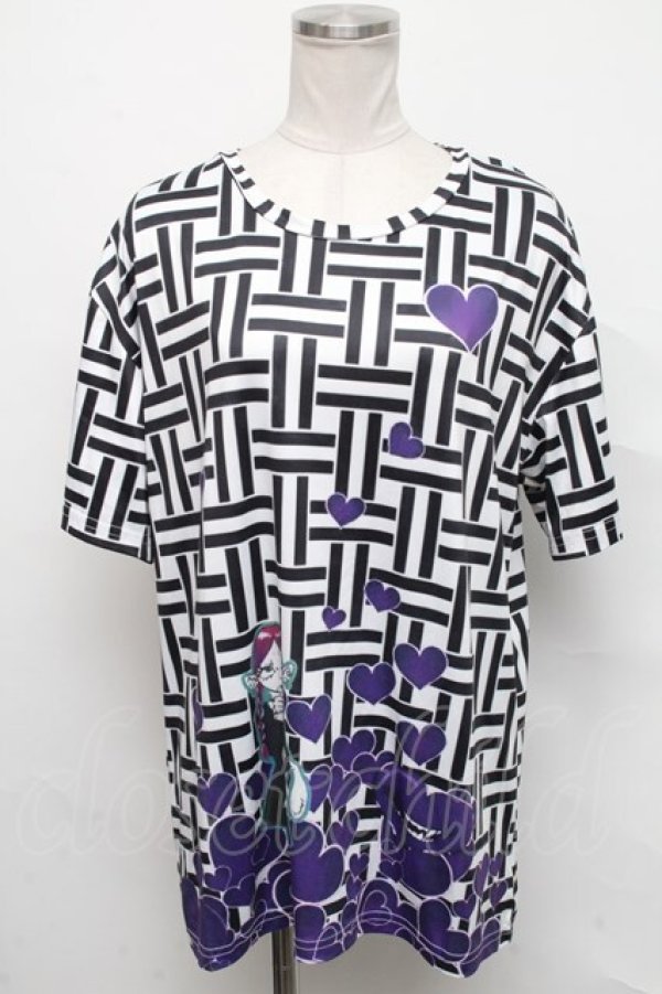 画像1: NieR Clothing / 転写プリントトップス   S-24-09-24-029-PU-TO-AS-ZT221 (1)