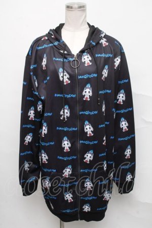 画像: NieR Clothing / LONG LENGTH ZIP OUTER【ハンギョドン×NieRちゃん】   S-24-09-24-030-PU-TO-HR-ZT261