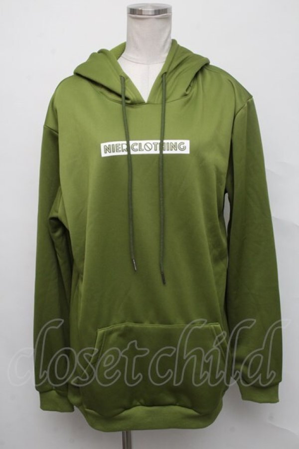 画像1: NieR Clothing /  ロゴパーカー   S-24-09-25-015-PU-TO-HR-ZT230 (1)