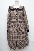 画像1: Angelic Pretty /図書館ワンピース  ベージュ S-24-09-25-039-AP-OP-UT-ZT425 (1)