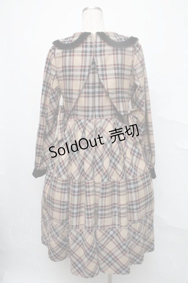 画像2: Angelic Pretty /図書館ワンピース  ベージュ S-24-09-25-039-AP-OP-UT-ZT425 (2)