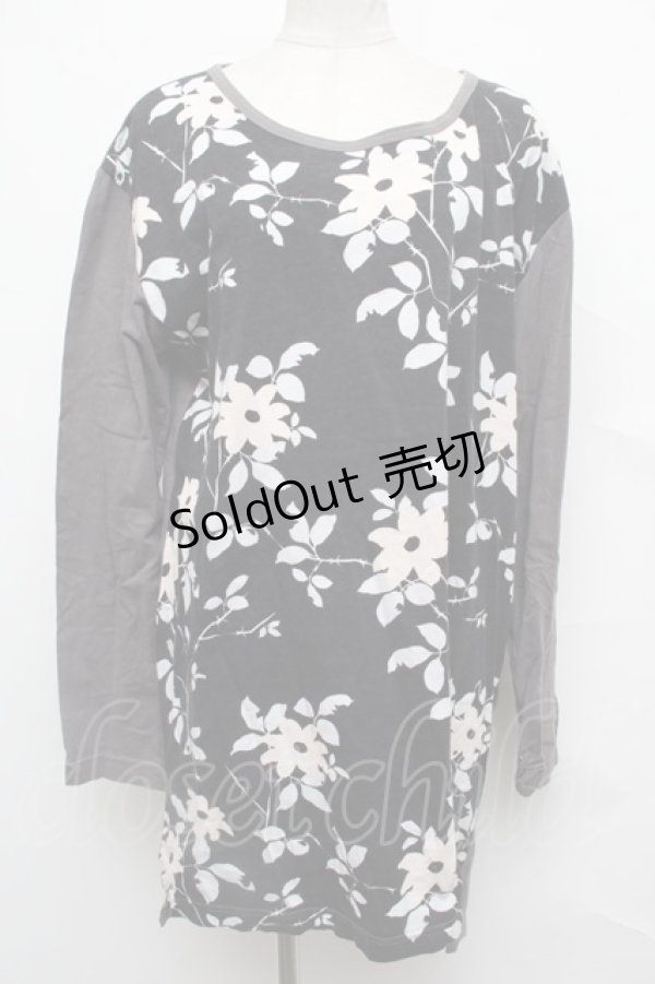 画像1: 【SALE】MINT NeKO / プリントロングカットソー   S-24-09-26-031-HN-TO-HR-ZT376 (1)