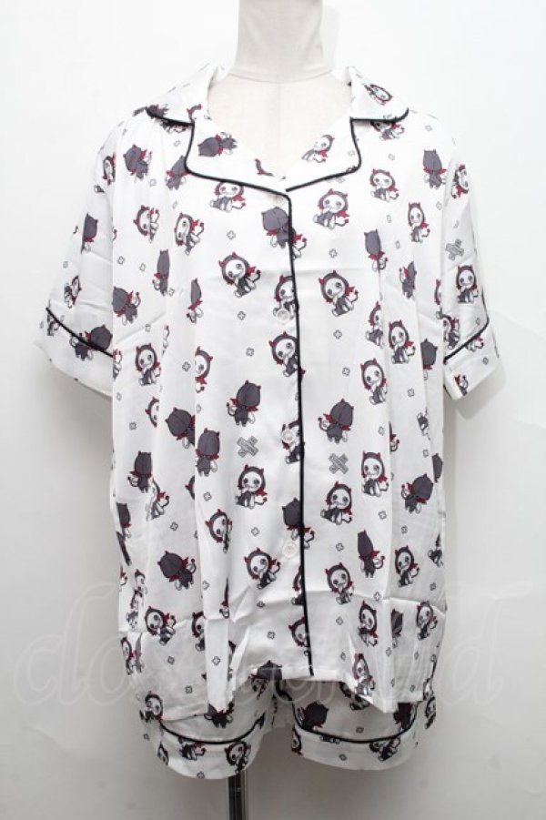 画像1: NieR Clothing / セットアップルームウェア   S-24-10-01-077-PU-OP-HR-ZT221 (1)