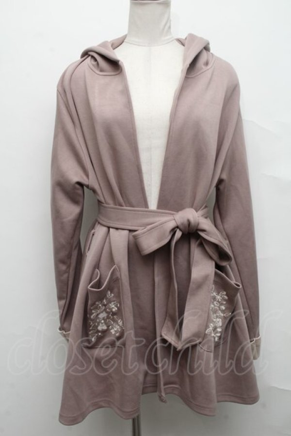 画像1: axes femme / ダブルフェイスコーディアンコート  ベージュ S-24-10-01-040-AX-CO-HR-ZT389 (1)