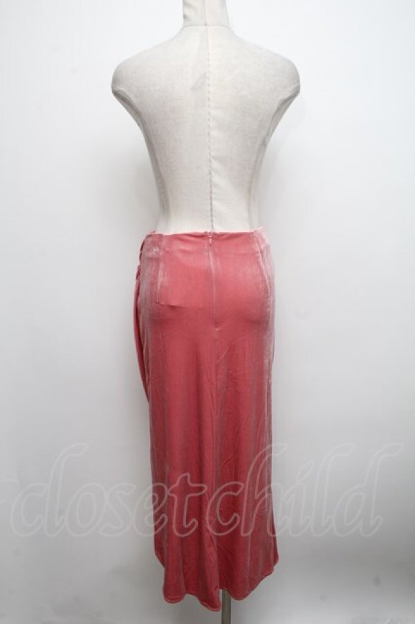 画像2: LACEMADE / ベロアスカート  ピンク S-24-10-11-082-LO-SK-AS-ZT225 (2)