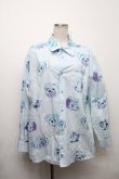 画像1: MILKBOY / ROSE JAM シャツ  サックス S-24-10-17-005-MB-BL-AS-ZT190 (1)