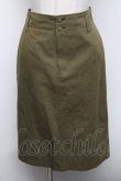 画像1: Franche Lippee / バックティアードデニムスカート  カーキ S-24-10-24-067-LO-SK-HR-ZT224 (1)