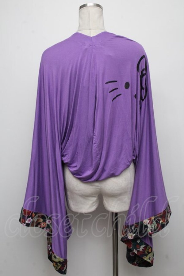 画像2: gouk / Hello Kittyコラボボレロ  紫 S-24-10-26-020-GO-TO-AS-ZT189 (2)