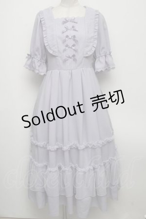 画像: axes femme kawaii / プチリボンワンピース  ラベンダー S-24-11-03-064-AX-OP-AS-OS