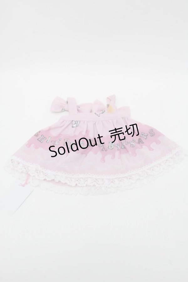 画像2: BABY,THE STARS SHINE BRIGHT / Soiree Au Chat Noir柄くみゃちゃんジャンパースカート  ピンク S-24-11-03-003-BA-JA-UT-ZT421 (2)