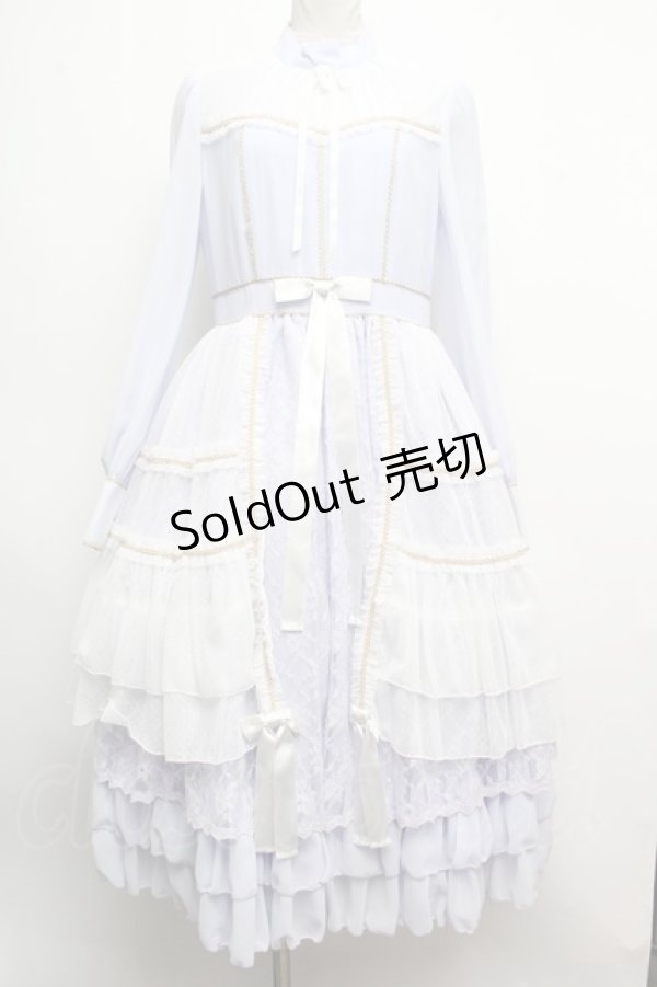 画像1: Angelic Pretty / Elegant Lacyワンピース  ラベンダー S-24-11-06-1026-AP-OP-AS-ZS (1)