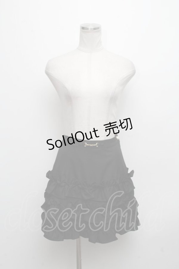 画像1: MILK / Find me スカート  黒 S-24-11-11-088-ML-SK-HR-ZS (1)