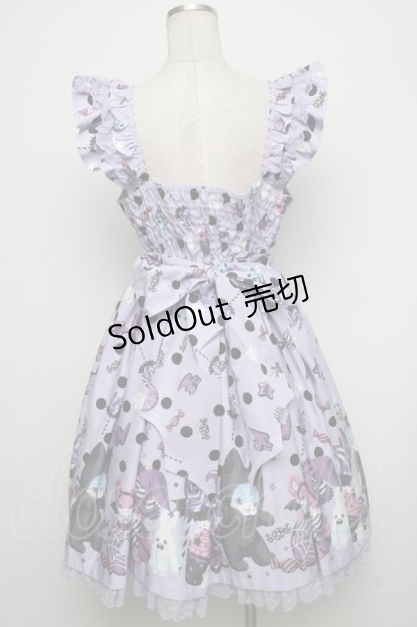 画像2: Angelic Pretty / Happy Treat Partyジャンパースカート  ラベンダー S-24-11-13-072-AP-OP-AS-ZS (2)