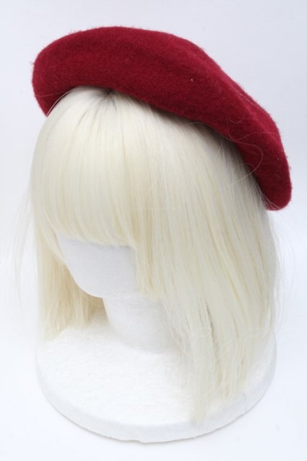 画像2: Angelic Pretty / Amuletベレー  アカ S-24-11-13-010-AP-AC-AS-ZT433 (2)