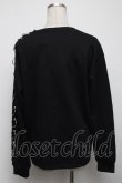 画像2: NieR Clothing / リングデザイントップス  黒 S-24-11-14-022-PU-TO-AS-ZT235 (2)