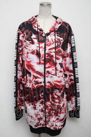 画像: NieR Clothing / 転写パーカー  黒 S-24-11-14-027-PU-TO-AS-ZT235