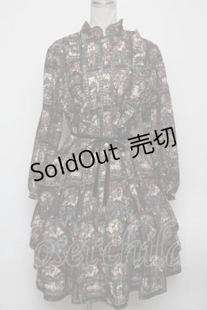 画像: Jane Marple / Color in talesフィラッフィードレス  黒 S-24-11-14-042-JM-OP-AS-ZS