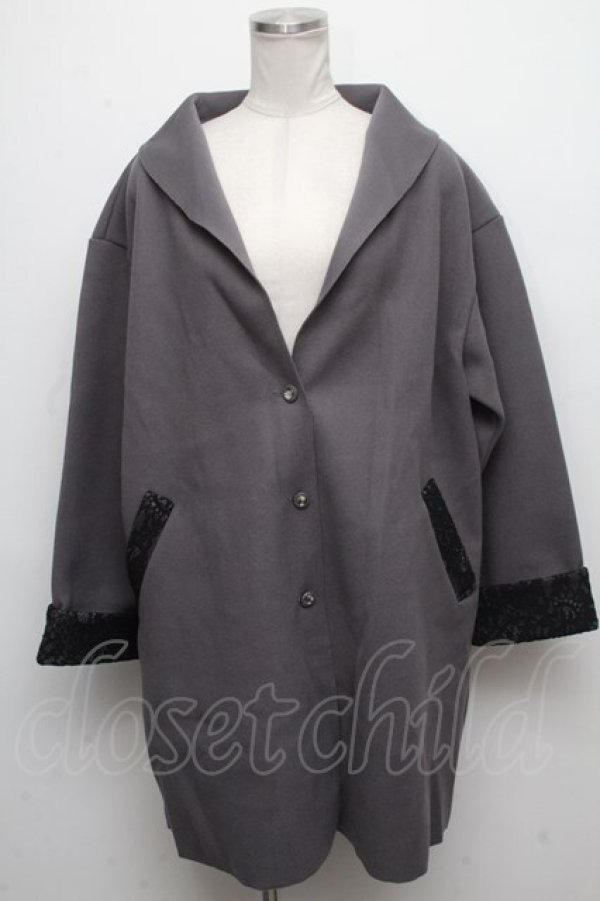 画像1: axes femme / COATコーディガン  グレー S-24-11-18-039-AX-CO-AS-ZT-C024 (1)