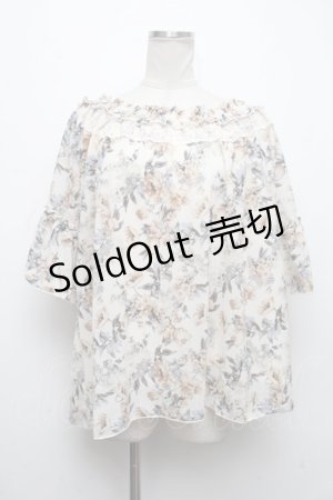 画像: axes femme / バックシャンエスパンディプルオーバー  オフ S-24-11-20-031-AX-TO-HR-ZI