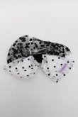画像2: Angelic Pretty / HAT Angelinaバレッタ  白 S-24-11-23-001-AP-AC-HR-ZT433 (2)