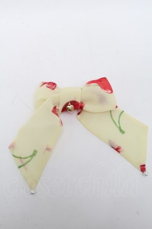 画像: Angelic Pretty / Drained Cherryクリップ  イエロー S-24-11-23-012-AP-AC-AS-ZT433