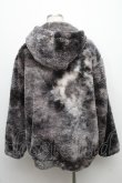 画像2: NieR Clothing / 刺繍ファーパーカー  グレー S-24-11-25-053-PU-TO-HR-ZT398 (2)