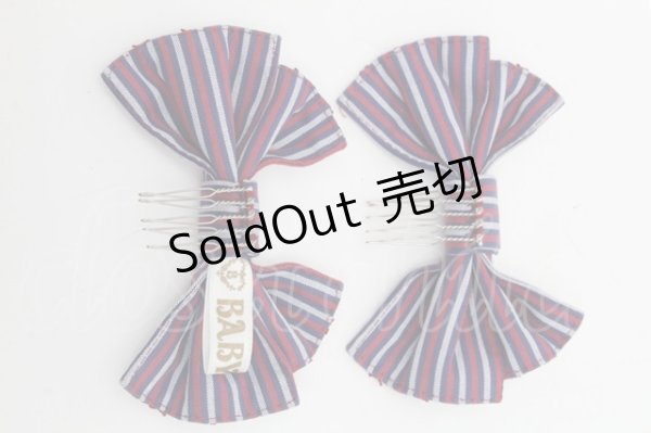 画像2: 【SALE】BABY,THE STARS SHINE BRIGHT / シャーリーリボンコーム   S-24-11-25-013-BA-AC-HR-ZT422-F009 (2)