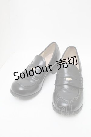 画像: Fi.n.t / ローファー M 黒 S-24-12-03-028-CA-SH-HR-ZS