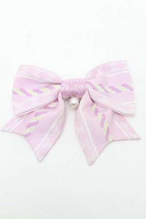 画像: Angelic Pretty / Milky Pony Carnivalバレッタ  ピンク S-24-12-04-001-AP-AC-AS-ZS