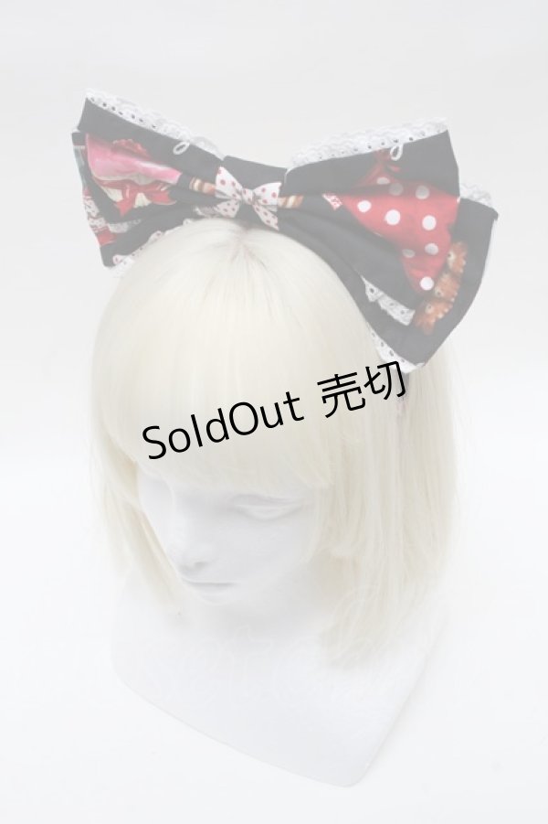 画像3: Angelic Pretty / French Cafe胸リボンジャンパースカートセット  黒 S-24-12-04-055-AP-OP-AS-ZS (3)