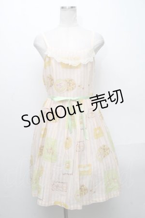 画像: 【SALE】Leur Getter / パッケージレース付きワンピース  ピンク S-24-12-04-063-LU-OP-AS-ZT064