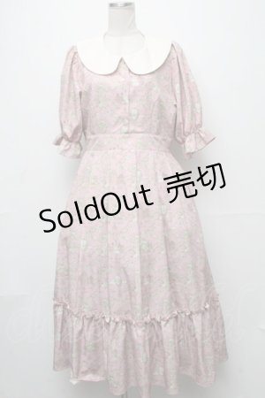 画像: m petit by misako / NINA’Sコラボトワルドジュイワンピース  ピンク S-24-12-04-036-LO-OP-AS-ZS