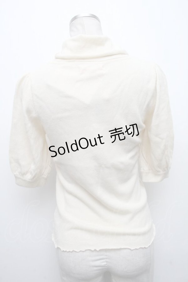 画像2: Ank Rouge / ハイネックニットトップス  オフ S-24-12-06-057-CA-TO-AS-ZS (2)