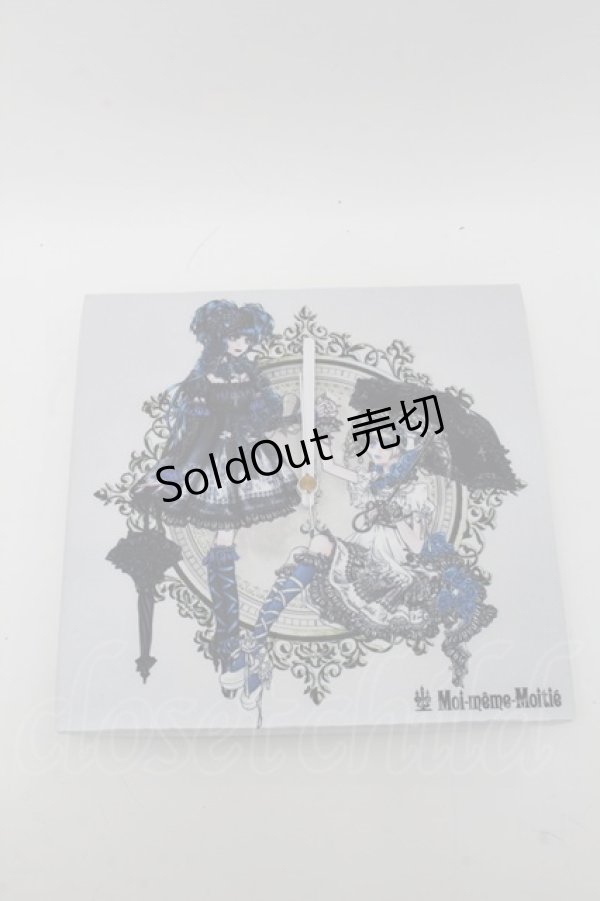 画像1: Moi-meme-Moitie / サイレントムーンクロック（MmM20thＸ三原ミツカズコラボ）  黒 S-24-12-06-022-MO-ZA-AS-ZS (1)