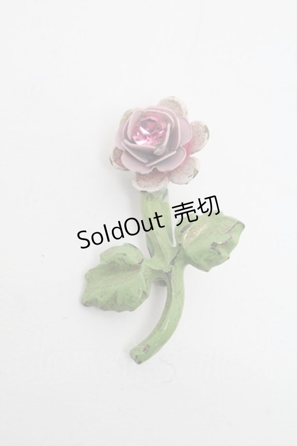 画像1: Michal Negrin /フラワーブローチ   S-24-12-12-007-LO-AC-AS-ZS (1)