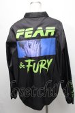 画像2: MILKBOY / FEAR&FURY コーチジャケット  黒 S-24-12-13-049-MB-TO-AS-ZT190 (2)