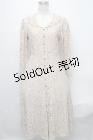 画像: an another angelus / 総レースワンピース  オフ S-24-12-13-056-CA-OP-AS-ZT235