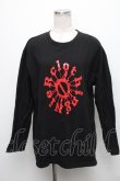 画像1: NieR Clothing / プリントカットソー  黒 S-24-12-15-039-PU-TO-AS-ZT408 (1)