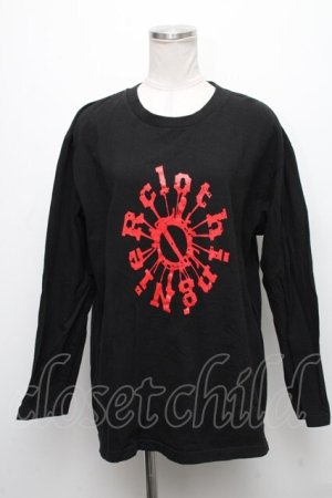 画像: NieR Clothing / プリントカットソー  黒 S-24-12-15-039-PU-TO-AS-ZT408